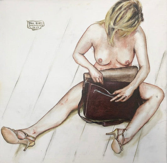 Skoletaske. 50 x 50 cm.