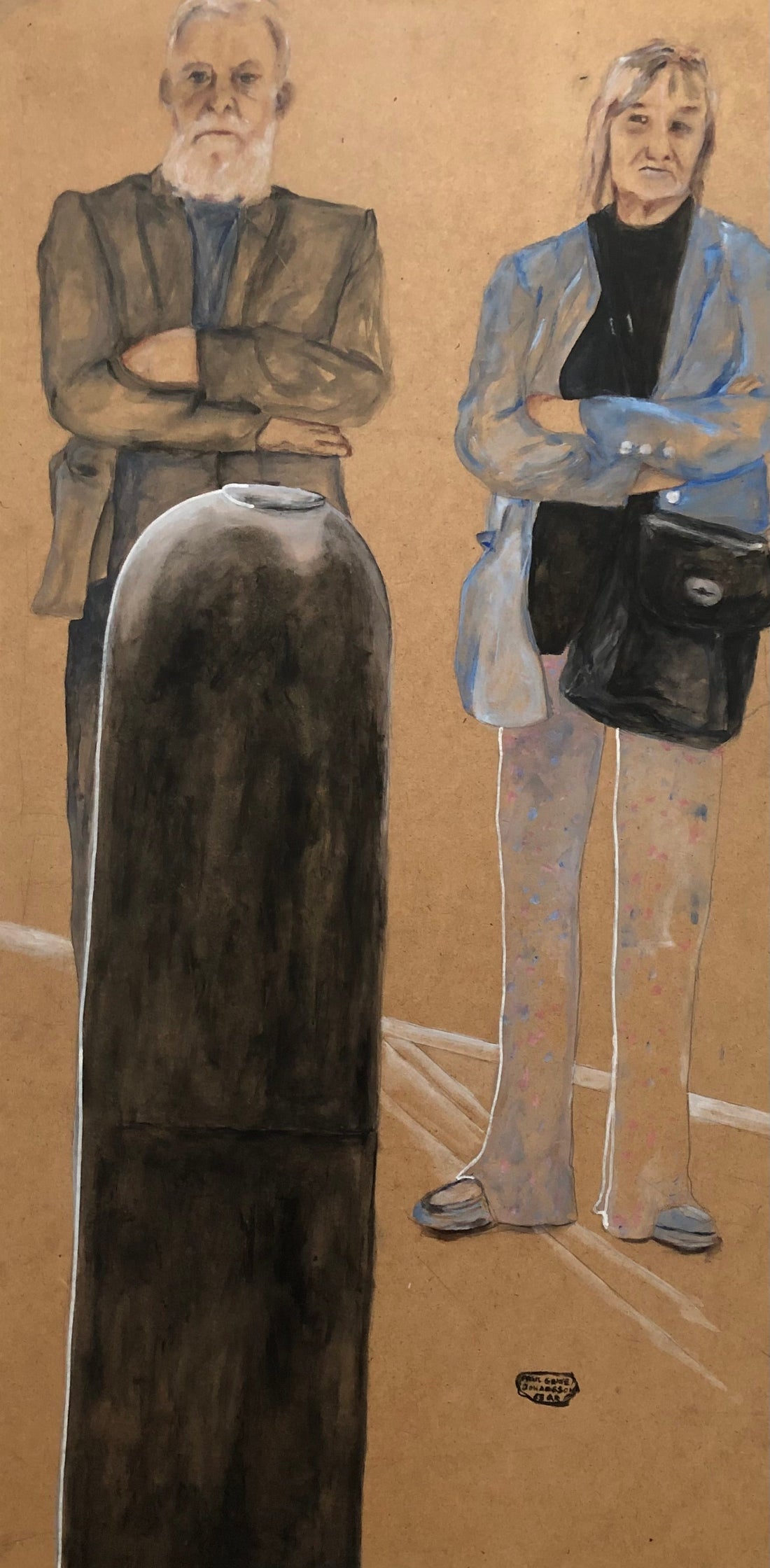 Kunstkenderne. 122 x 761 cm
