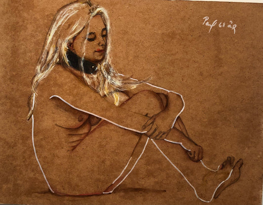 Kysset Person 39 x 40 cm