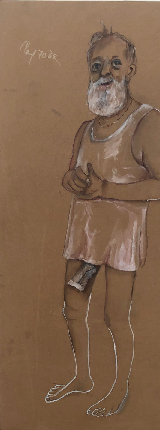 Støttestrømpe på afveje. 89 x 39