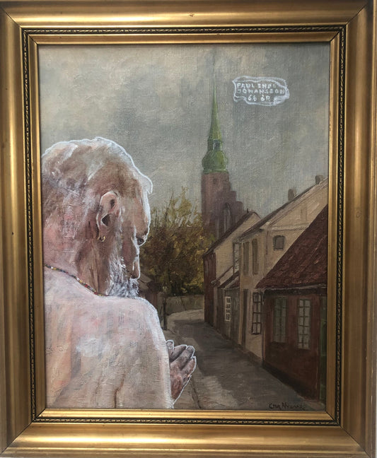 Søndag formiddag, syd for Køge 65x54