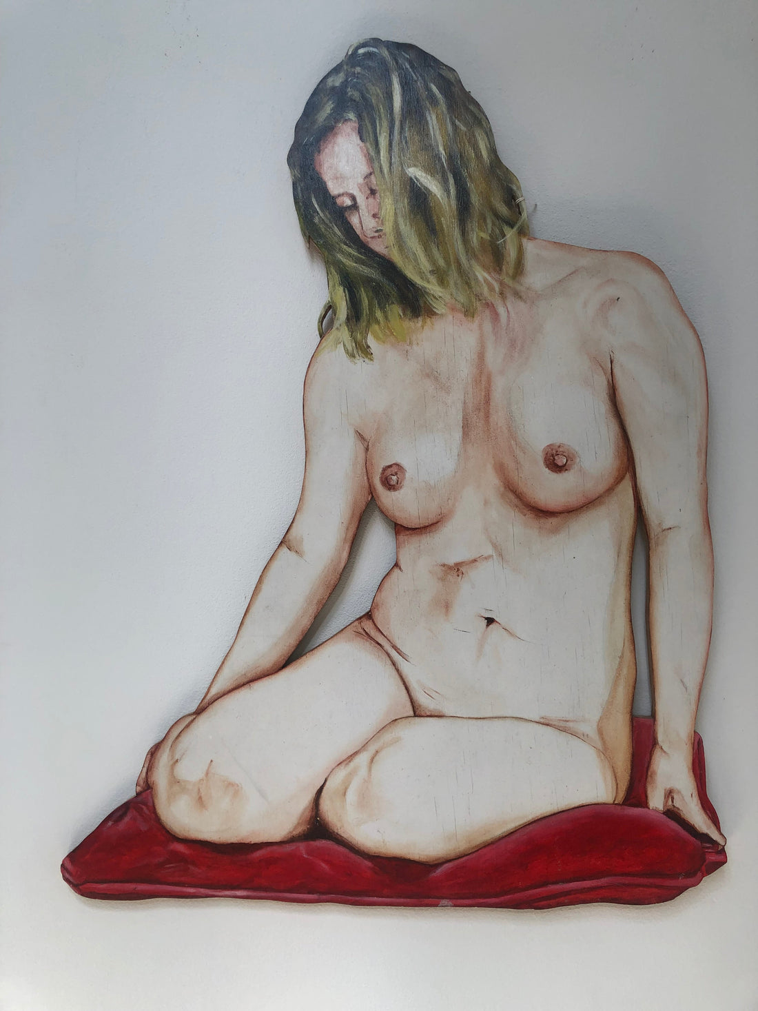Red Pillow 90 cm