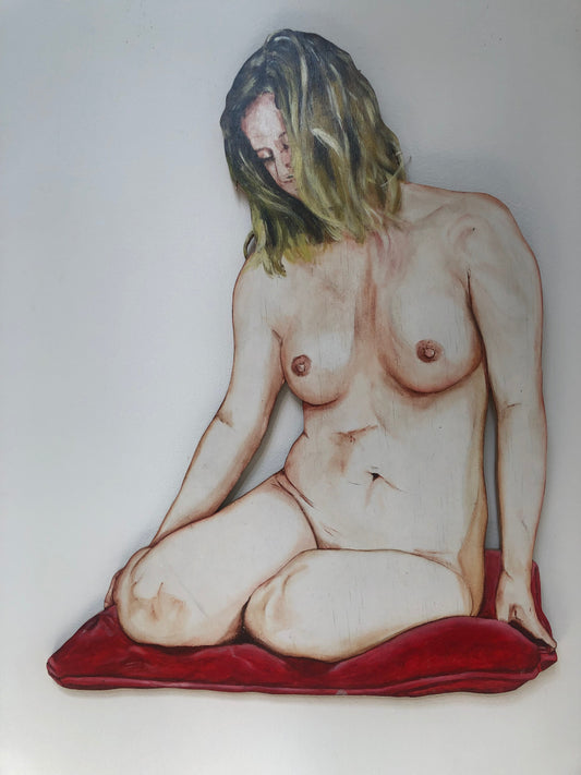 Red Pillow 90 cm