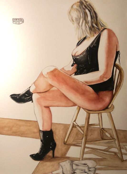 Person har tabt sin engel 80 x 60