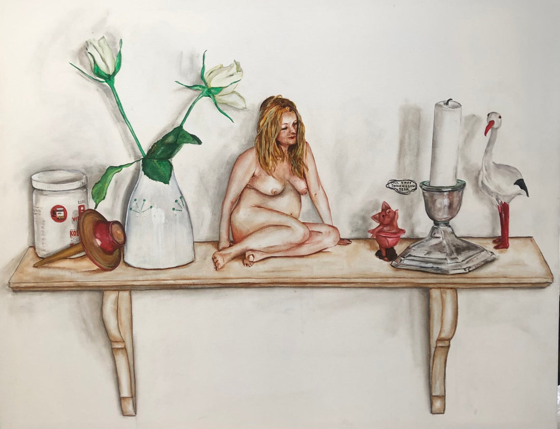 Gravidhylde. 80 x 100