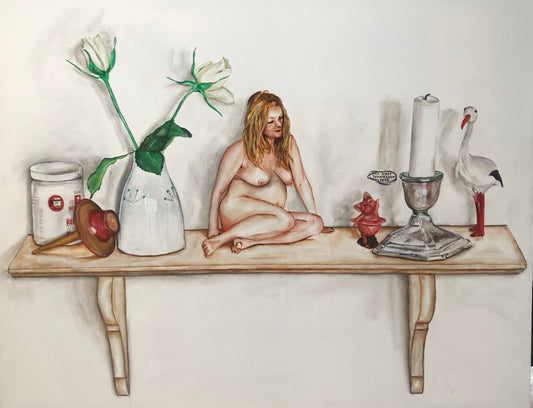 Gravidhylde. 80 x 100