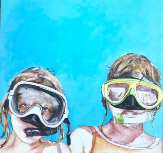 SOLGT  Dykkerbriller. 50 x 50