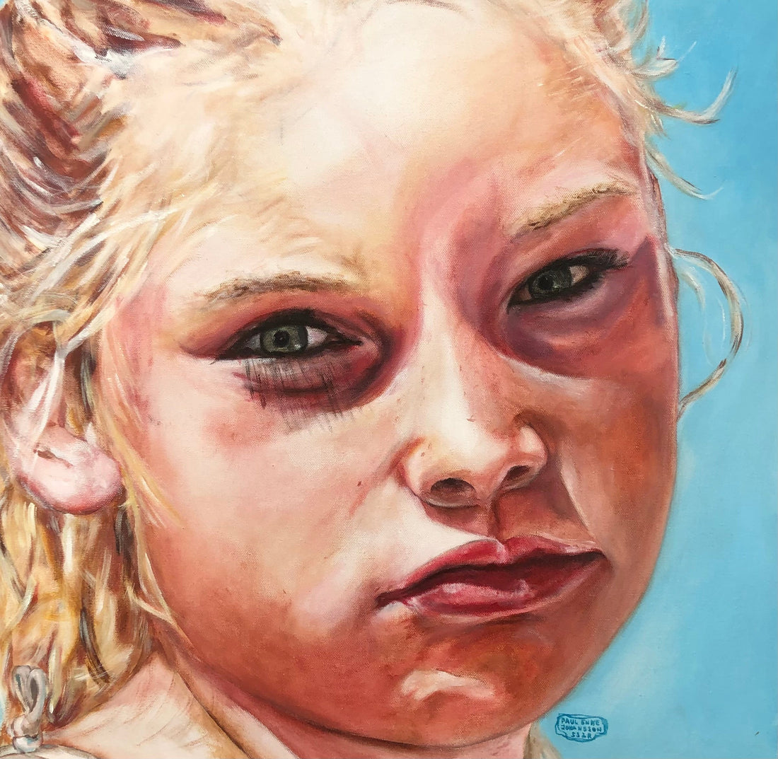 Månepige 60 x 60