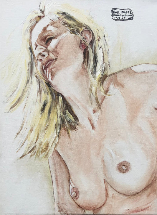 Ondt i ryggen. 40 x 30