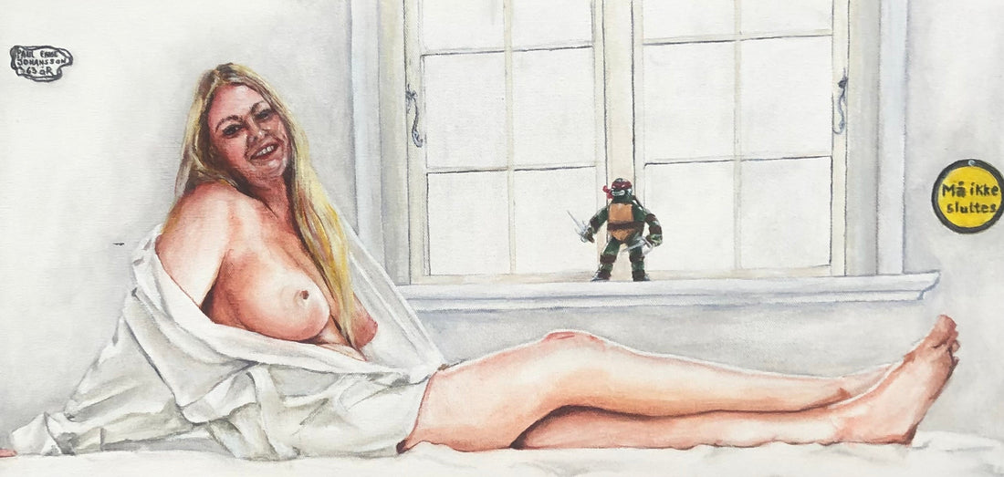 Turtle på vagt 36 x 70