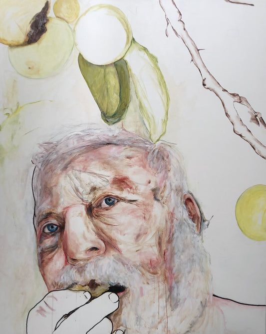 SÆLGES IKKE. Blommer. Fra KP 2024 Århus Kunsthal. 150 x 120