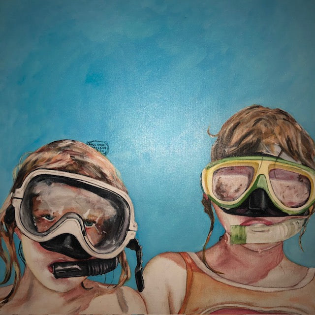 SOLGT Dykkermasker 80 x 60 cm
