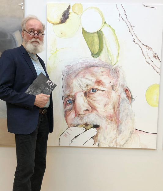 SÆLGES IKKE. Fra kunstnernes Påskeudstilling 2024, Blommer . 150 x 120 cm